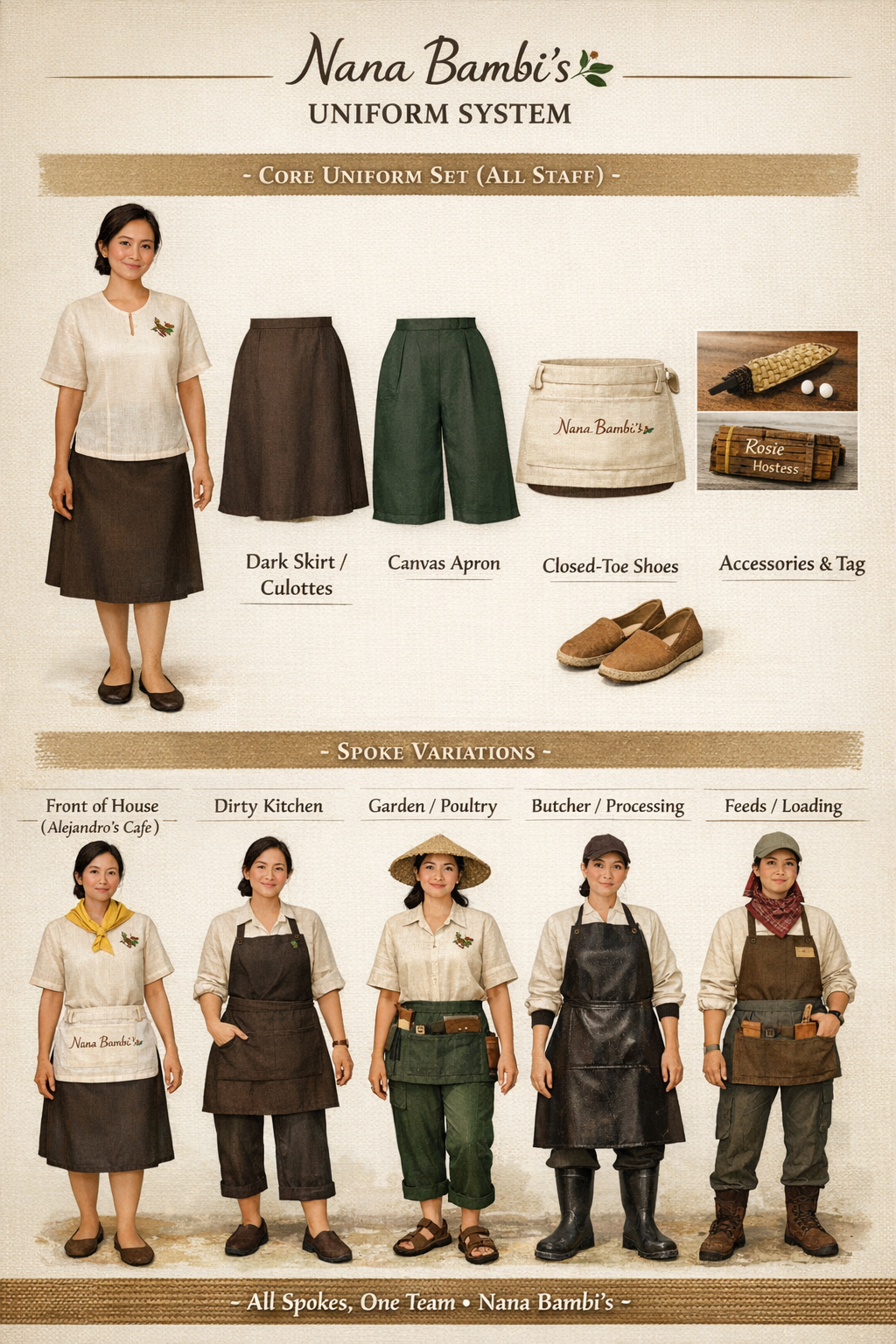 Nana Bambi's Uniform System